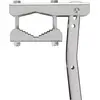 Image de Sauvic Corde à linge réglable et pliable avec rampe argentée argentée One Size