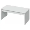 Image de Mobimarket - Table Basse Avec Plateau Relevable 102 Cm Blanche