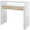 Image de CALICOSY - Bureau console extensible 2 tiroirs Consola - L100 cm