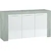 Image de Buffet - Buffet blanc 42x144x80h cm