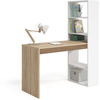 Image de CALICOSY - Bureau réversible avec étagère de rangement - L120 cm