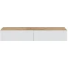 Image de CALICOSY - Meuble suspendu 2 abattants et 2 niches de rangement L180 cm - Kaway