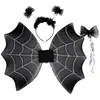 Image de Set d'accessoires chauve-souris - Ailes, Serre-tÃªte, baguette - Enfant