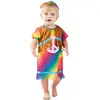 Image de DÃ©guisement Hippie Arc en Ciel - BÃ©bÃ© Fille