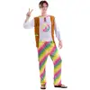 Image de DÃ©guisement Hippie Arc en ciel - Homme