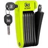 Image de Urban Security Ur469y Antivol pliable Jaune 70 cm Jaune 70 cm