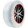 Image de Chaussette Neige Textile Anti Dérapant Pour Voiture L