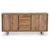Image de Buffet moderne en bois d'acacia, 82 cm x 172 cm x 45 cm, Giner y Colomer