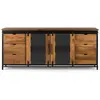Image de Buffet en bois de manguier de Zanzibar, 80 cm x 190 cm x 40 cm, Giner y Colomer