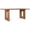 Image de Table à manger moderne en bois d'acacia, 76 cm x 200 cm x 100 cm, Giner y Colomer