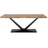 Image de Table à manger Lagos en bois d'acacia, 76 cm x 200 cm x 100 cm, Giner y Colomer