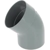Image de Coude Pvc Mâle-femelle 45° Ø125