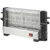 Image de Grille-pain kuken 2 grilles latérales en acier inoxydable 750w couleur noir