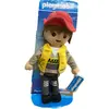 Image de Poupée PLAYMOBIL ouvrier du bâtiment en peluche 30cm