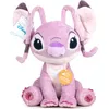 Image de Disney Stitch Angel peluche douce avec son 20cm