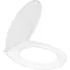 Image de Siège de toilette EDM 01512 PVC blanc