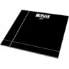 Image de Pèse-personne numérique EDM cristal Noir 180 kg (26 x 26 x 2 cm)