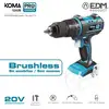 Image de Perceuse/visseuse 20v Brushless (sans Batterie Et Chargeur) Mandrin Ø13mm 22x25cm Pro Series Battery Koma Tools