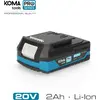 Image de Batterie 20v 2.0ah Koma Pro Alimentation Sans Fil Performante - Koma Tools