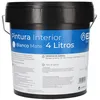 Image de Edm - Peinture Plastique Intérieure Mate Blanche 4l .