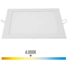 Image de Downlight Led Carré 20w Jour Edm éclairage Puissant Et économique 4000k - Edm
