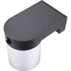Image de Applique Solaire Cylindrique 4w 500lm, 3 000/4 000/6 500k, Avec Capteur, Noir