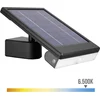 Image de Applique Solaire Led Noire éclairage Autonome Puissant Avec Détection - Edm