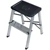 Image de Edm - Tabouret En Aluminium 2 Marches Selon La Norme En 14183