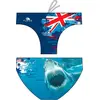 Image de Turbo Shark Australia 2015 Waterpolo Slip de bain Bleu M Homme Bleu M