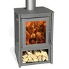 Image de Juan Panadero   Poêle À Bois Bayonne 10,6 Kw   Haut Rendement 88 %   Triple Combustion   Sortie De Fumée 150 Mm   Éco-conception A+