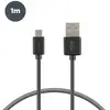 Image de Ksix BXCUSB01 câble USB 1 m USB A Micro-USB A Noir - Neuf