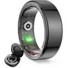 Image de Ksix Saturn Non Anneau intelligent de suivi d'activité IP68 Noir - Neuf