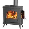 Image de Juan Panadero   Poêle À Bois 11 Kw   Efficacité 85 %   Triple Combustion   Volume De Chauffage 320 M3   Sortie De Fumée 150 Mm