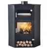 Image de Fm Calefaccion - Poêle À Bois D'Angle Avec Four - Firematic Buffalo 11.3 Kw