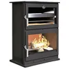 Image de Fm Biomasa - Poêle À Bois Avec Four - Firematic Dakota 10.9 Kw
