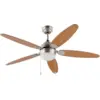 Image de Ventilateur de plafond fm vt-130 132cm brun - Neuf