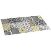 Image de Tapis Vinyle Patch Chrome Gris-ambre 50x110cm