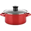 Image de Casserole Fagor Optimax Rouge ø20cm Acier Inoxydable Aisi 430, Induction - Fagor