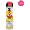 Image de Pinty Plus - Pinty - Pinty Bombe Chantier Marqueur Fluorescent 500 Ml Rouge