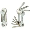 Image de Massi - Outil multifonction pliable avec clé Allen et tournevis 8 en 1, argent Argent, taille unique