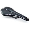 Image de VELO Selle vélo Racing Miles I0 Zone coupe rails carbone Homme Noir/Blanc
