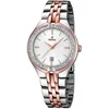 Image de Montre Festina pour femme avec bracelet en acier inoxydable bicolore et date F16868/2