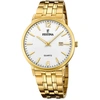 Image de Festina Montre Hommes Classique F20513/2 Acier inoxydable Montre-bracelet élégante or UF20513/2