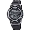 Image de Calypso jeunesse montre digitale K5808/4 montre-bracelet plastique noir gris UK5808/4
