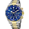 Image de Jaguar Homme Montre connectée multifonction en acier inoxydable argenté et doré UJ889/6