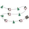 Image de Arditex WD13434 Couronne des lumières de Noël avec 10 LED chaudes - 165 cm. de Disney-Mickey