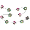 Image de Arditex WD14014 Couronne des lumières de Noël avec 10 LED chaudes - 165cm. Minnie de Disney.