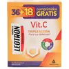 Image de Leotron Vitamin C Effervescent Tablets 54 Units - Orange Flavor