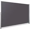 Image de Vounot   Paravent Extérieur Rétractable 160x300cm   Toile Polyester 180g/m² Anti-uv   Housse De Protection Incluse   Couleur Anthracite   Brise-vue Vertical