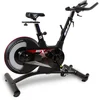 Image de BH Fitness H9179, 130 kg, ceinture en V, calories, distance, tours/minute, vitesse, temps, noir, vertical/horizontal, 98 cm